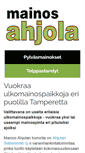 Mobile Screenshot of mainosahjola.fi